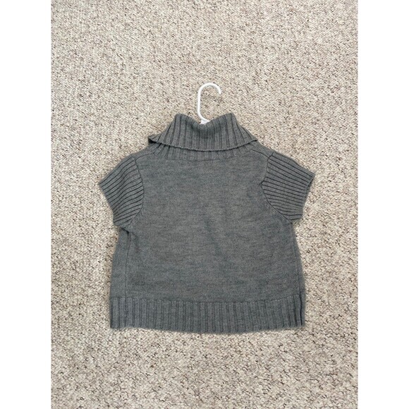 Charlotte Russe 90s Y2k Cableknit Turtleneck Short Sleeve Large Sweater - Picture 3 of 11